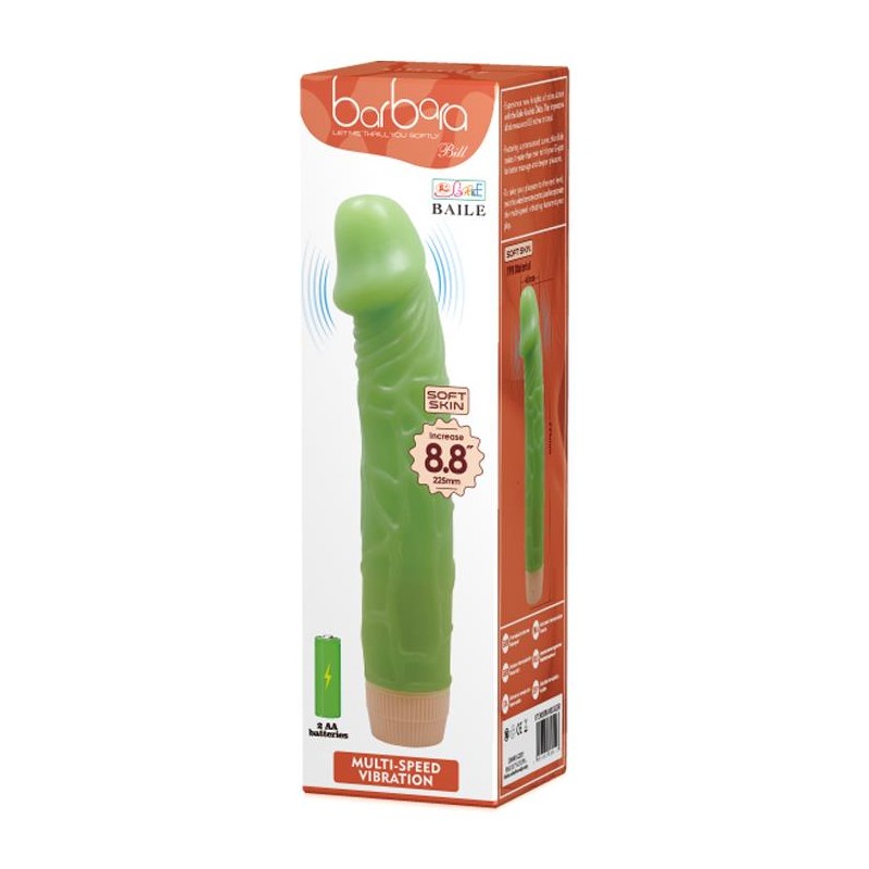 Wibrator realistyczny żyłki główka sex penis 22cm